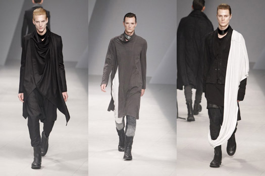 Julius [halo] Men Fall 2011: The New Urban Avant-Garde