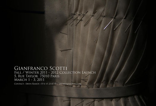 Gianfranco Scotti Debuts in Paris