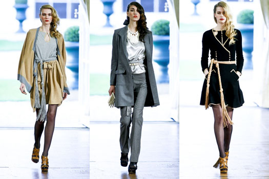 Alexis Mabille Fall 2011: The Tasseled Belt