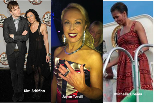 Seen & Heard: Michelle Obama, Lindsay Lohan, Lauren Conrad, Kim Schifino, Jayne Torvill