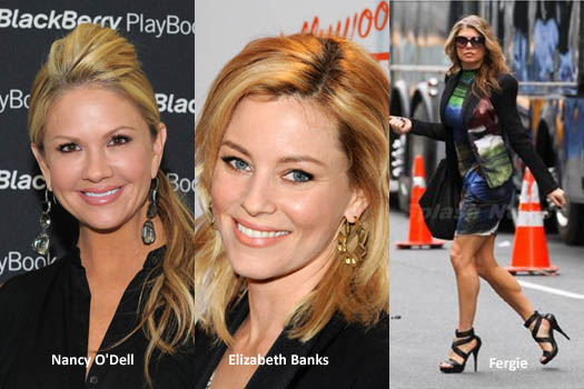 Seen & Heard: Elizabeth Banks, Nancy O’Dell, Michelle Monaghan, Fergie