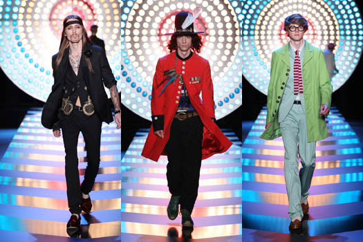 Galliano Homme Spring 2012: Bill Gaytten, New Creative Director Debuts