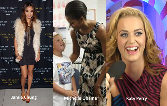 Seen & Heard: Princess Charlene of Monaco, Elizabeth Hurley, Sarah Jessica Parker, Jaime Chung, Katy Perry, Michelle Obama