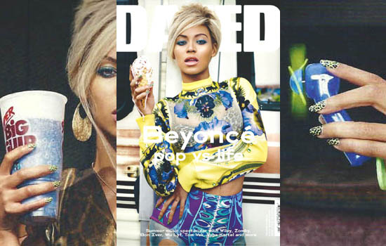 Beyoncé Wears Minx on Cover of Dazed & Confused Magazine
