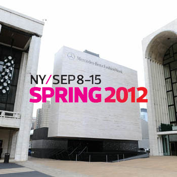 Mercedes-Benz Fashion Week Releases Spring 2012 Runway Show Schedule