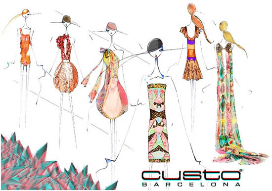 Sneak Peek: Custo Barcelona Spring 2012