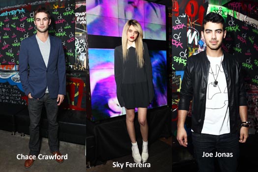 Seen & Heard: Joe Jonas and Chace Crawford Attend CK One Shock Fragrances Global Launch