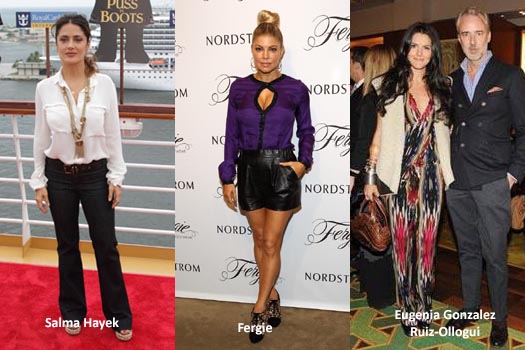 Seen & Heard: Blake Lively, Salma Hayek, Lady Gaga, Fergie, Nicole Richie, Heidi Klum, Eugenia Gonzalez Ruiz-Ollogui