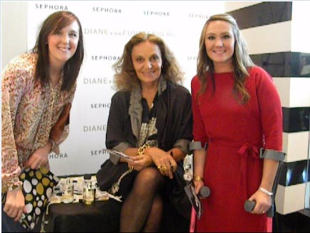 Diane von Furstenberg Launches New Perfume in Dallas