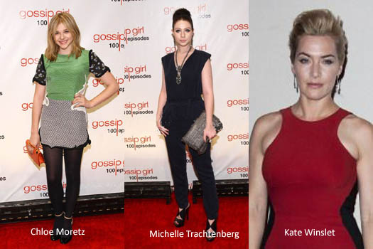 Seen & Heard: Chloe Moretz, Kate Winslet, Michelle Trachtenberg, Kate Hudson, Charlize Theron