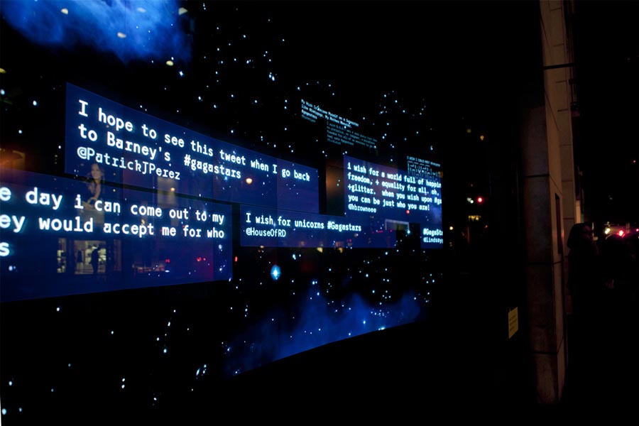 Gaga Constellation: Wishing Upon a Store Window