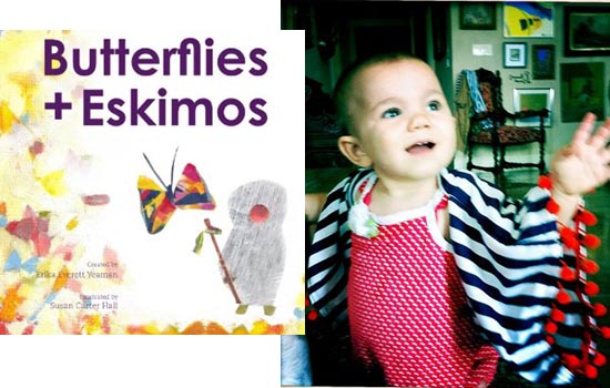 Stocking Stuffers: Butterflies + Eskimos book & Mini Shrug