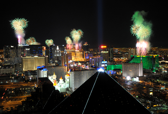 Las Vegas prepares for New Year’s Eve 2012