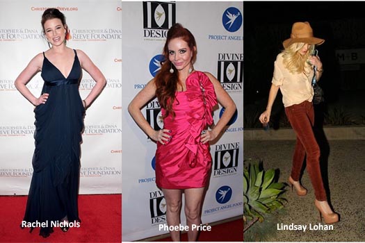 Seen & Heard: Kate Bosworth, Angelina Jolie, Jessica Biel, Cast of Glee, Rachel Nichols, Phoebe Price, Lindsay Lohan