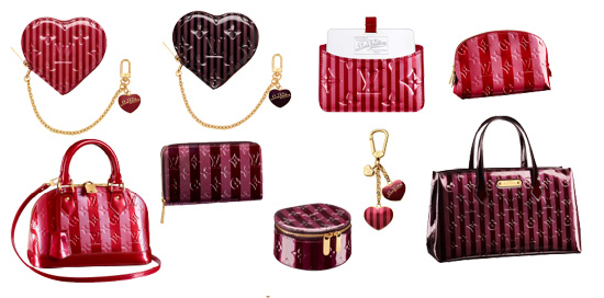 Perfect for Valentine’s Day: Louis Vuitton Monogram Vernis Rayures