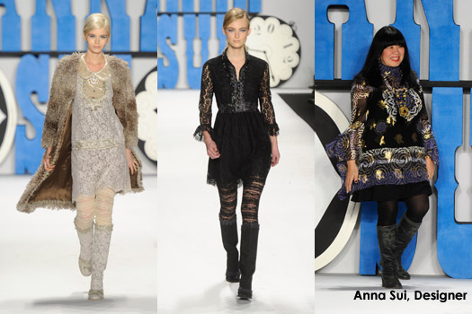 Anna Sui Fall 2012: Changing Gears