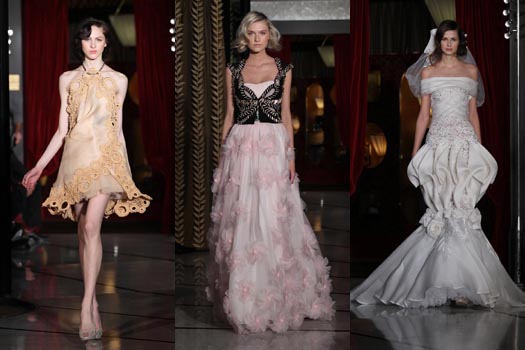 Dany Atrache Couture Spring / Summer 2012: Fouquet’s Through the Years