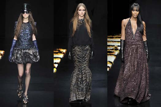 Roberto Cavalli Fall 2012: Fantasy and Reality