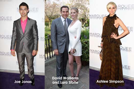 Seen & Heard: Joe Jonas, Lara Stone, Ashlee Simpson