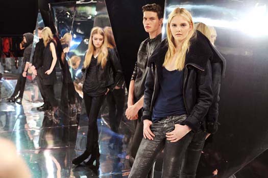 Calvin Klein Jeans Fall 2012: Sexy, city style