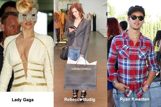 Seen & Heard: Lady Gaga, Rebecca Budig, Ryan Kwanten