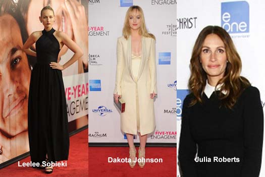 Seen & Heard: Julia Roberts, Leelee Sobieski, Dakota Johnson