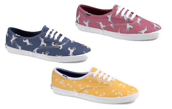 Walking on Sunshine with Keds Champion Whimsy Prints