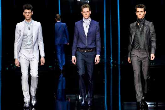 Roberto Cavalli Men Spring 2013: The Handsome Butterfly