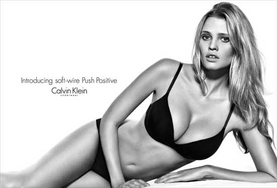 “Calvin Klein Push Positive” Campaign Features Model Lara Stone