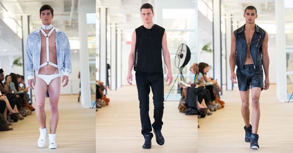 Montreal Fashion Week: Travis Taddeo Homme Spring 2013