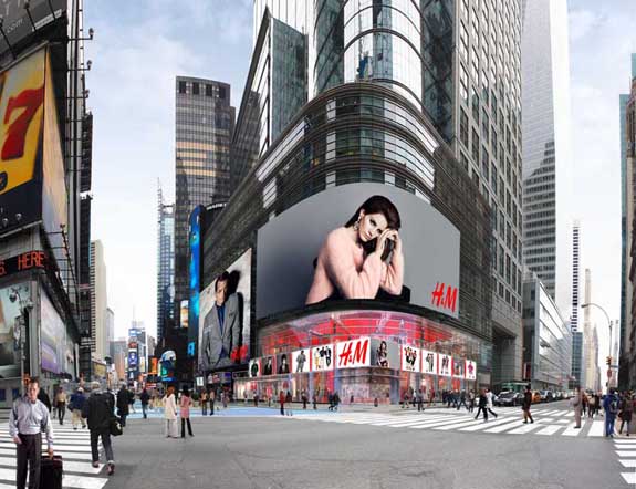 H&M to Open a New 42,500 sq ft Store in Times Square