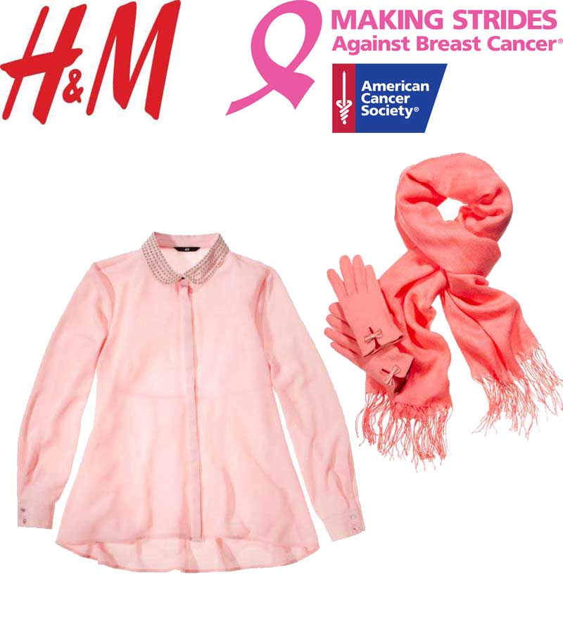 H&M Joins the Fight Against Breast Cancer with Perfect Pink Apparel