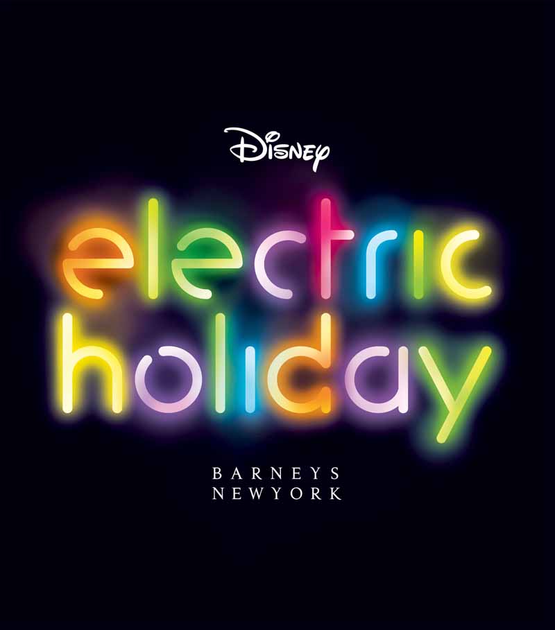 Barneys New York Unveils Electric Holiday Windows Starring Minnie Mouse