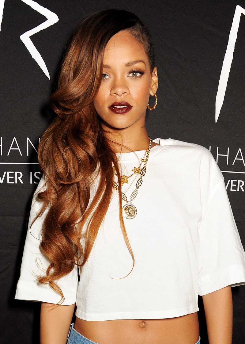 Seen & Heard: Rihanna in Versace Jewelry