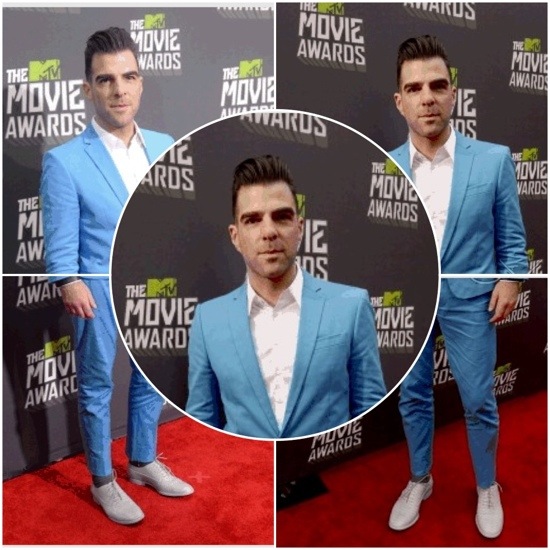 Zachary Quinto seen in DSquared2