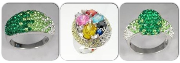 Summer at the tips of your fingers with Chelsea Taylor rings !