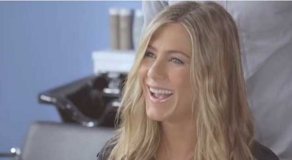 good hair day with jennifer aniston