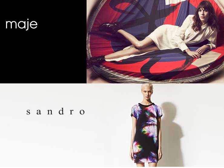 Nordstrom now carries Parisian labels Maje and Sandro