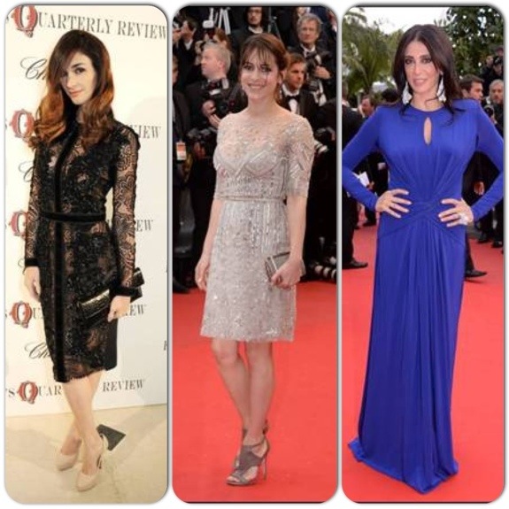 Paz Vega, Audrey Dana, Nadine Labaki in Elie Saab