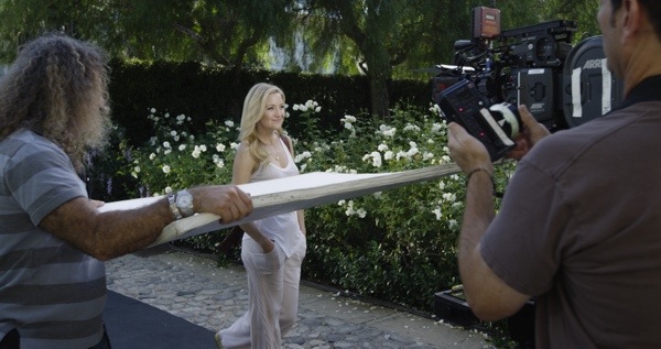 Behind the scene:  Kate Hudson’s commercial for Almay