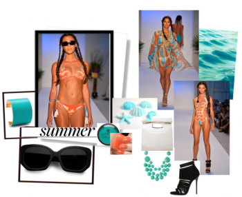 "Aqua Di Lara Swimwear 2014"