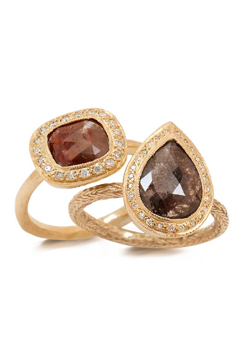 Trending: Colorful Engagement Rings and Wedding Bands Spice Up Bridal Jewelry