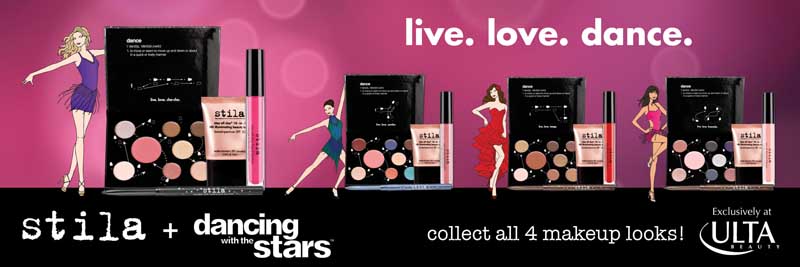 Stila Cosmetics Dances with the Stars at ABC