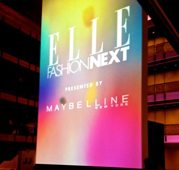 "Fourth Annual ELLE Fashion | Next"