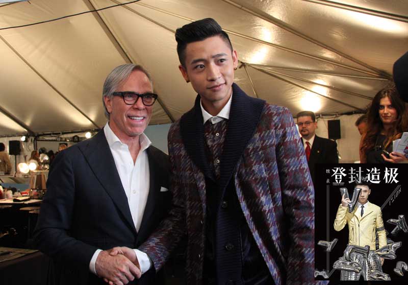 Chinese Heartthrob Vision Wei A Hit at New York Fashion Week