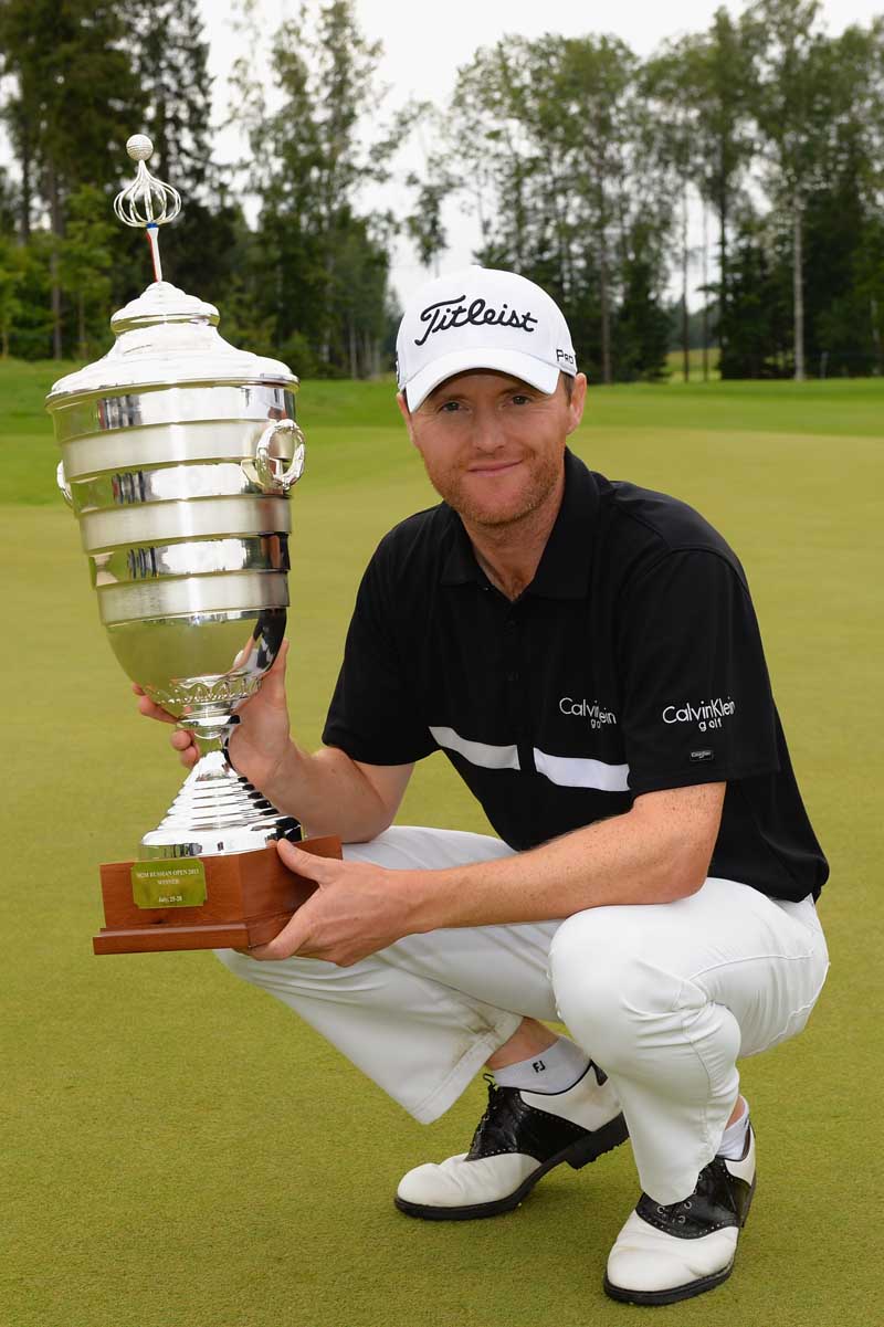 Calvin Klein Golf Wins Big with Michael Hoey #tbt