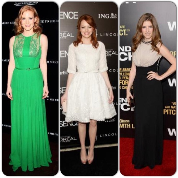 Flashback: Elie Saab Dresses Jessica Chastain, Emma Stone, Anna Kendrick