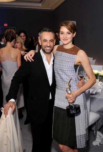 Francisco Costa and Shailene Woodley