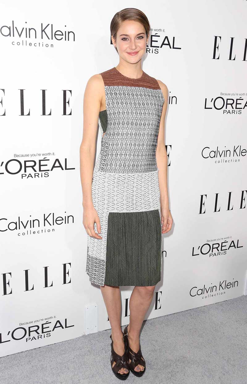 Shailene Woodley Receives Calvin Klein Collection Emerging Star Spotlight Award