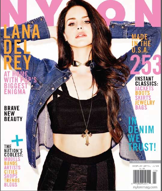 Sneak Peek: Lana Del Rey on the cover of NYLON Magazine